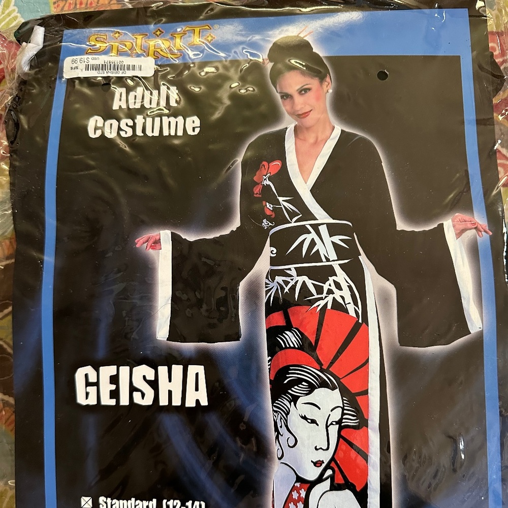 Adult Geisha Costume & Wig